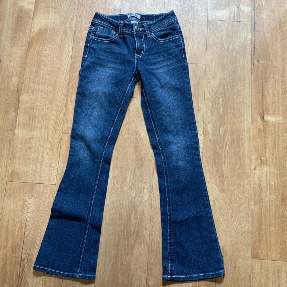 MUDD girls 10S Boot Cut Jeans Adjustable Waist